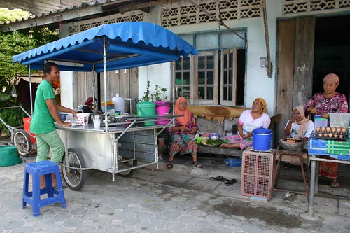 My food stall in the muslim village south of Lamai...