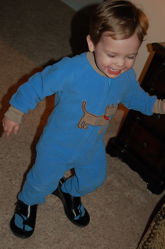Tyler rocking my shoes