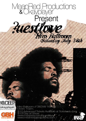 Questlove DJ Set @ Hiro Ballroom 7/28/07