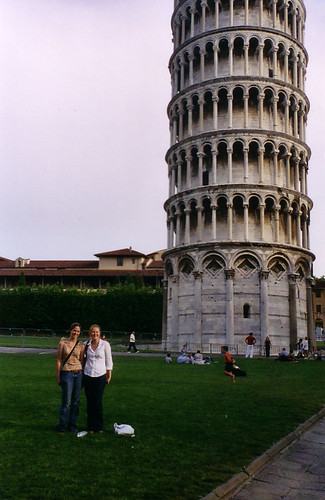 In Front of the Leaning Tower of Pisa