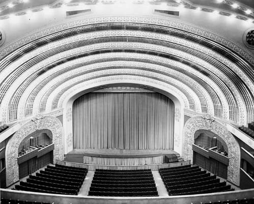 Philharmonic Auditorium, Interior