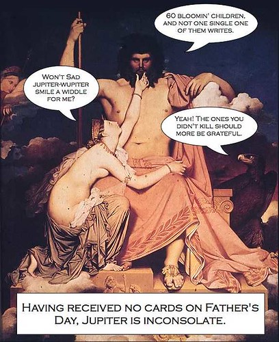 Father#39;s Day Card: Jupiter and
