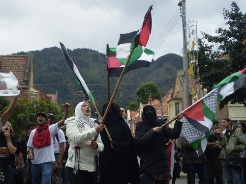 Marcha apoyo a Palestina / Gaza en Bogotá, Colombia - 20090106 - 1061799