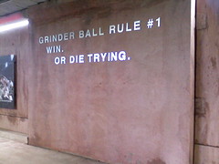 Grinder rule no. 1