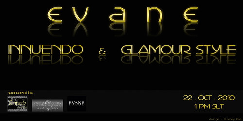 Evane - Innuendo and Glamour Style Invite