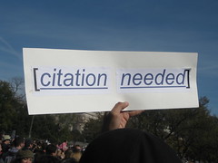 ”Citation needed” by futureatlas.com, on Flickr