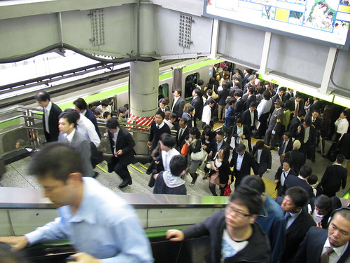 Rush Hour at Shinagawa