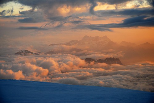 Sunrise @ Mont Blanc