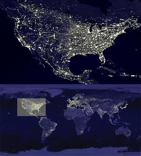 Images Of Earth From Space At Night. Finally, space exploration has