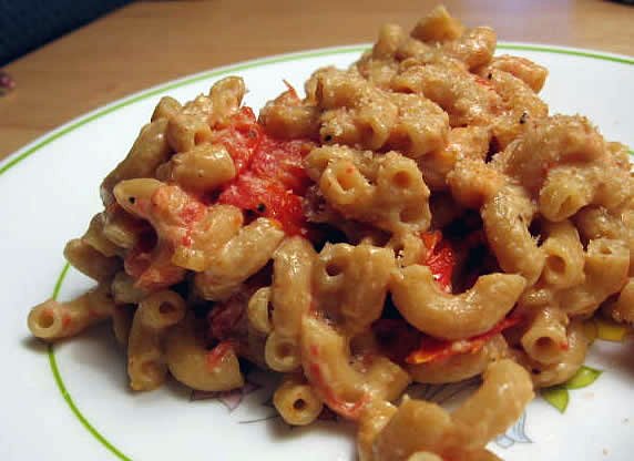 Macaroni and Cheese with Roasted Tomatoes
