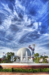 Sky Ice Crystals at Epcot - by Stuck in Customs