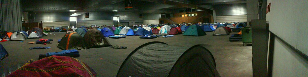 Zona de acampada Euskal Encounter 15