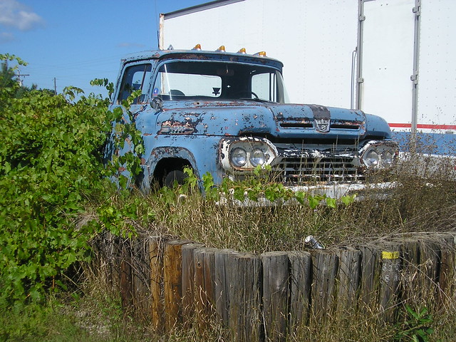 city ford abandoned truck rust michigan pickup traverse rusting