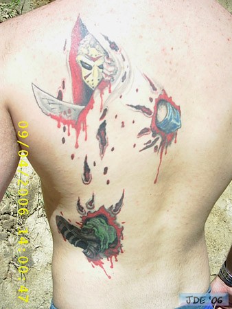 jason voorhees tattoos (49). this photo was not taken by me but i did have 