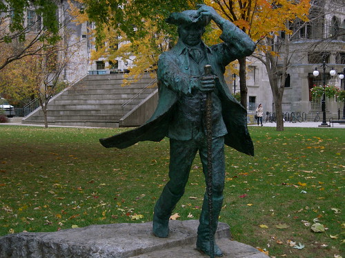 James McGill on a windy day