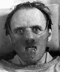 Anthony Hopkins in Silence of the Lambs