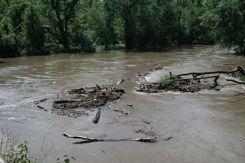 Flooding on the Kishwaukee River