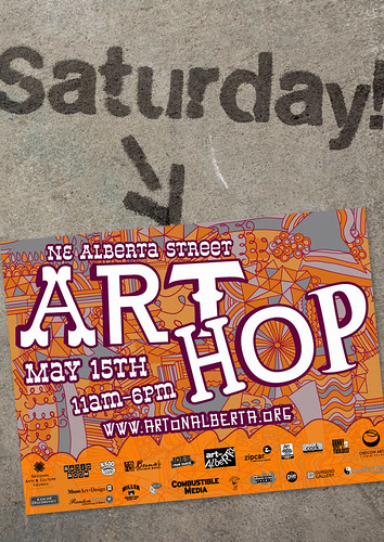 You're invited to the Alberta Street Art Hop!