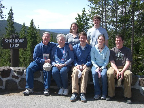 McKeown family at Yellowstone Park, May 2007