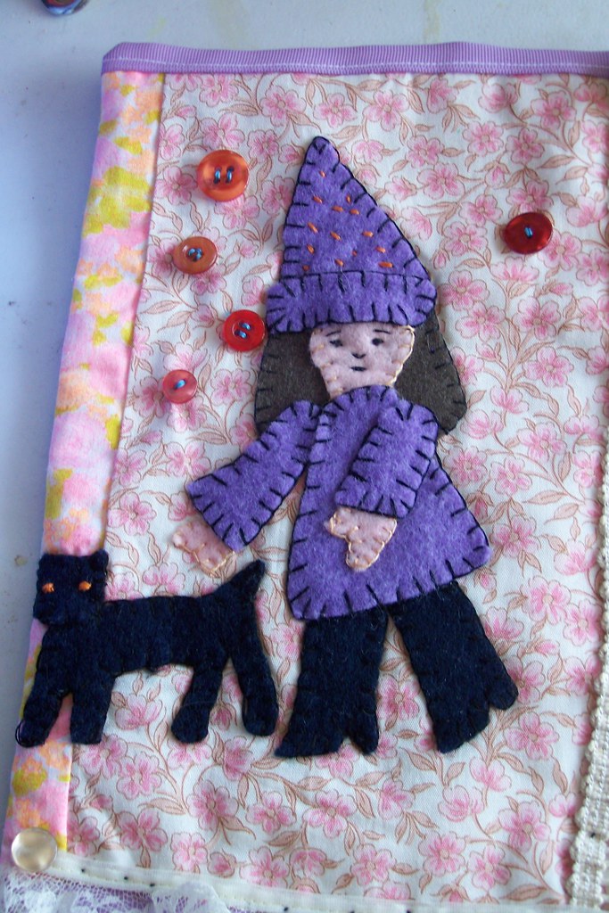 Witch mini-quilt