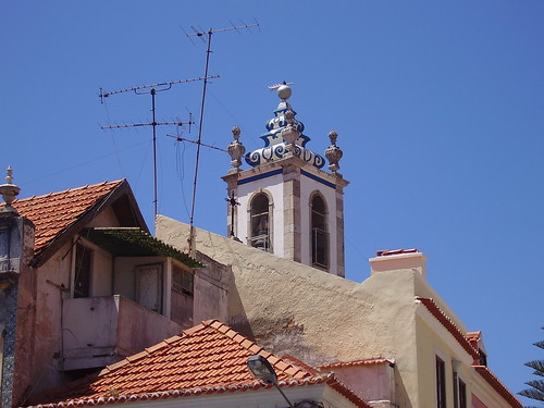 Top of a church in Setubal