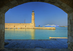 Port of Rethymno - by Wolfgang Staudt