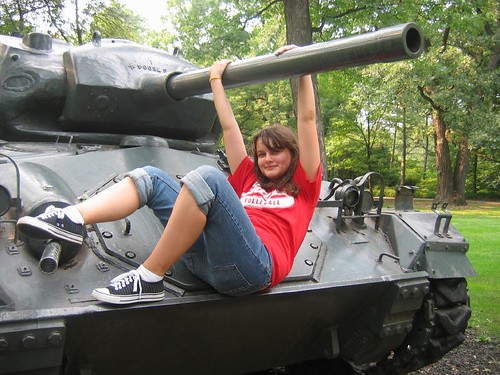 Tess on Tank