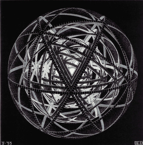 Escher_Cortecce concentriche_xilografia_1953