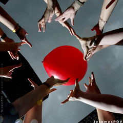 Hands _n Red Balloon