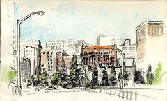 Worldwide SketchCrawl Day - Downtown Portland, OR