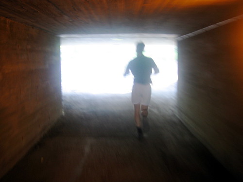Runner in tunnel courtesy of Frech from Flickr