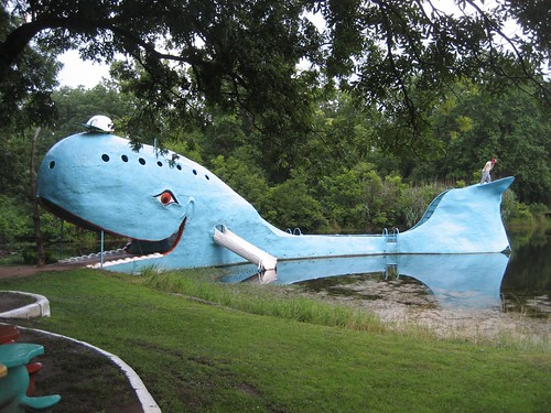 Big Blue Whale in Catoosa