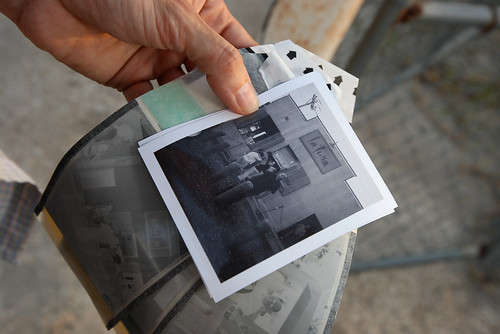 Brian De La Garza Polaroid of Matt Pinfield
