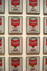 NYC - MoMA: Andy Warhol's Campbell's Soup Cans