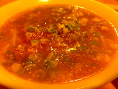 茄汁紹子粑粑絲 Rice Noodle with lean Pork in Tomato Flavor