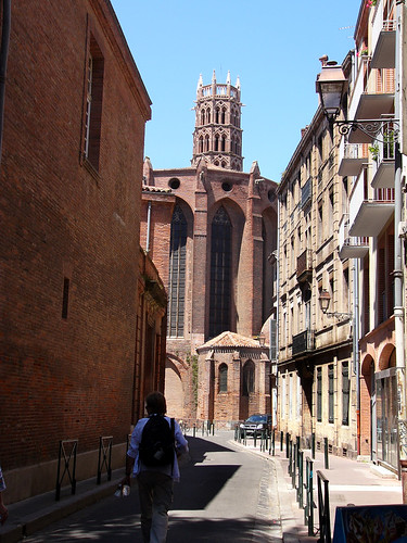 The old town of Toulouse