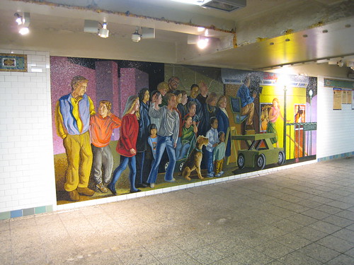 Mosaics at Times Square