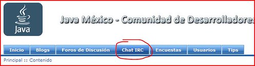 Chat Java México