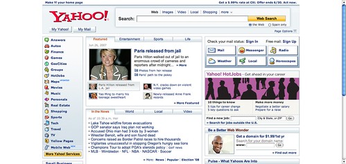 Yahoo en Sarafi (Windows)