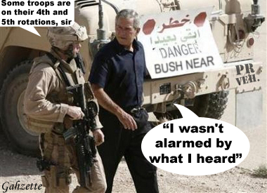Bush Not Alarmed