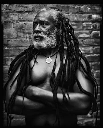 Burning Spear, in-store at Newbury Comics (Back Bay) today