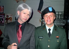 Julian Assange and Bradley Manning