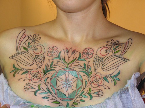 Annie Phoenix Tattoo Raleigh Nc Photo By Youloveit phoenix tattoo chest