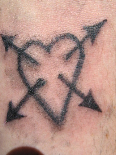anarchy tattoos. chaos heart tattoo (artnoose)