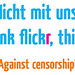 against censorship