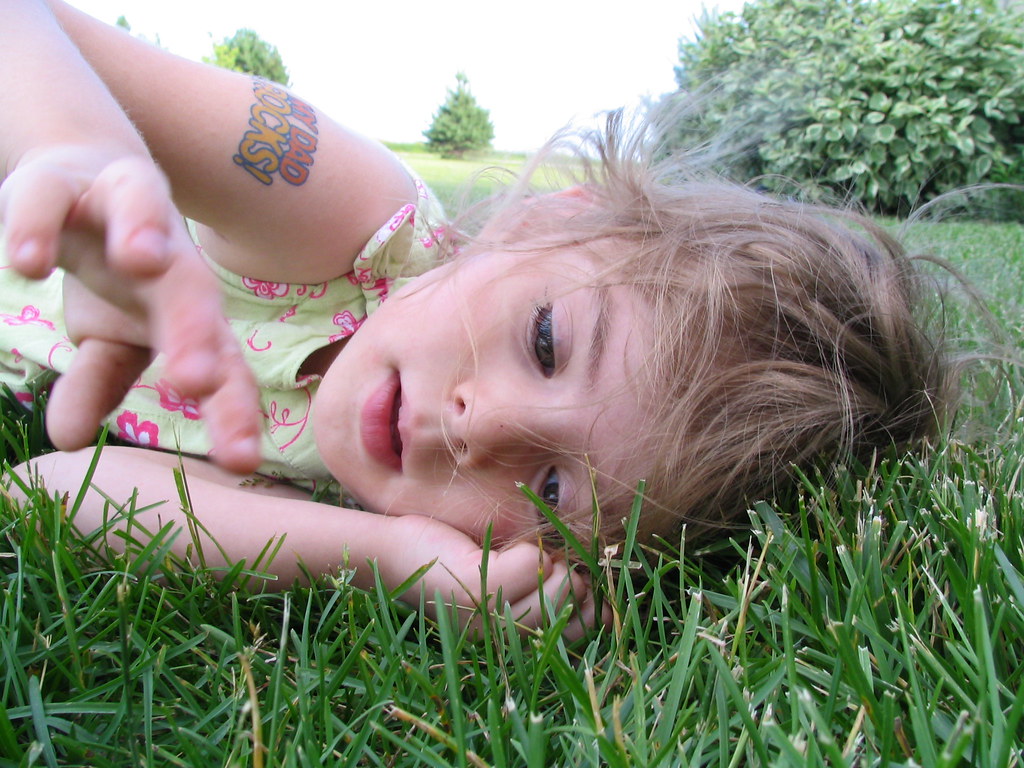 Livia Lying in the Grass