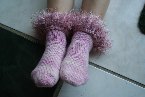 Boo's Sparkly Socks