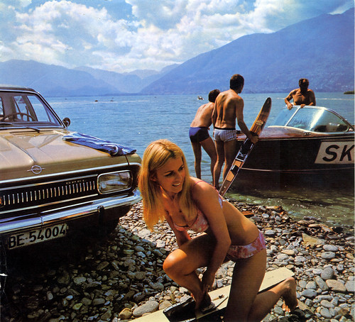 1970 Opel Commodore 1970 Opel calender Lago Maggiore Switzerland