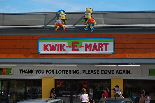 The Simpsons Movie converted a Coquitlam 7-11 into a Kwik-E-Mart.