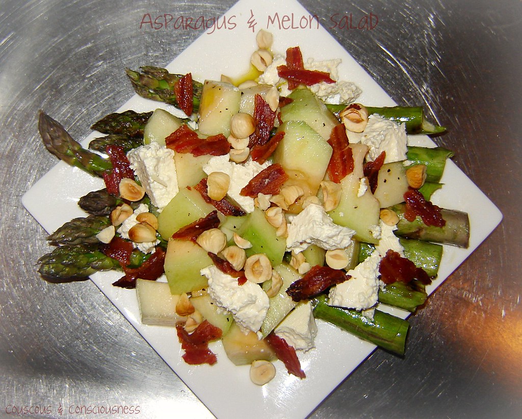 Asparagus & Rock Melon Salad1, cropped